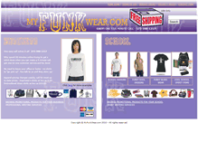 Tablet Screenshot of myfunkwear.aerii.com